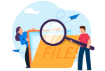 top navigation icon for document